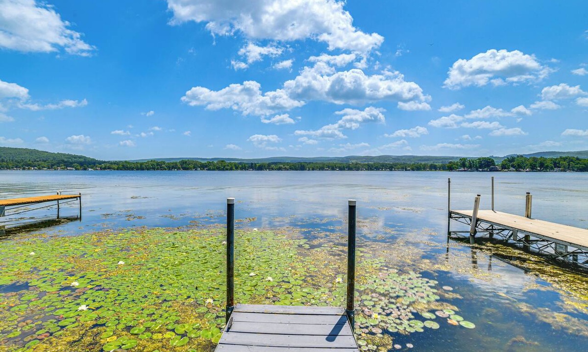Bradford House | 2 Lamoka Lake Cottages w/Views, Fire Pit & Dock