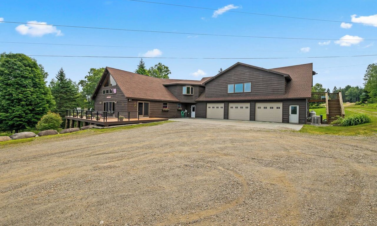 Rangeley House | 2916 Main Street | 6BR home close to Saddleback | Woodstove & big living space!