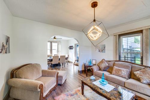 South Broadway House | 4 Mi to Dtwn: Home w/Patio in Cleveland!