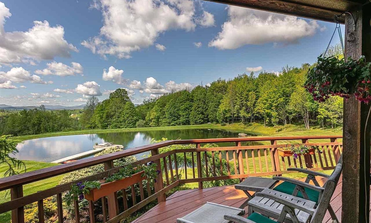 Stowe Hollow House | 5BR Luxury Stowe Estate with Private Pond & Views