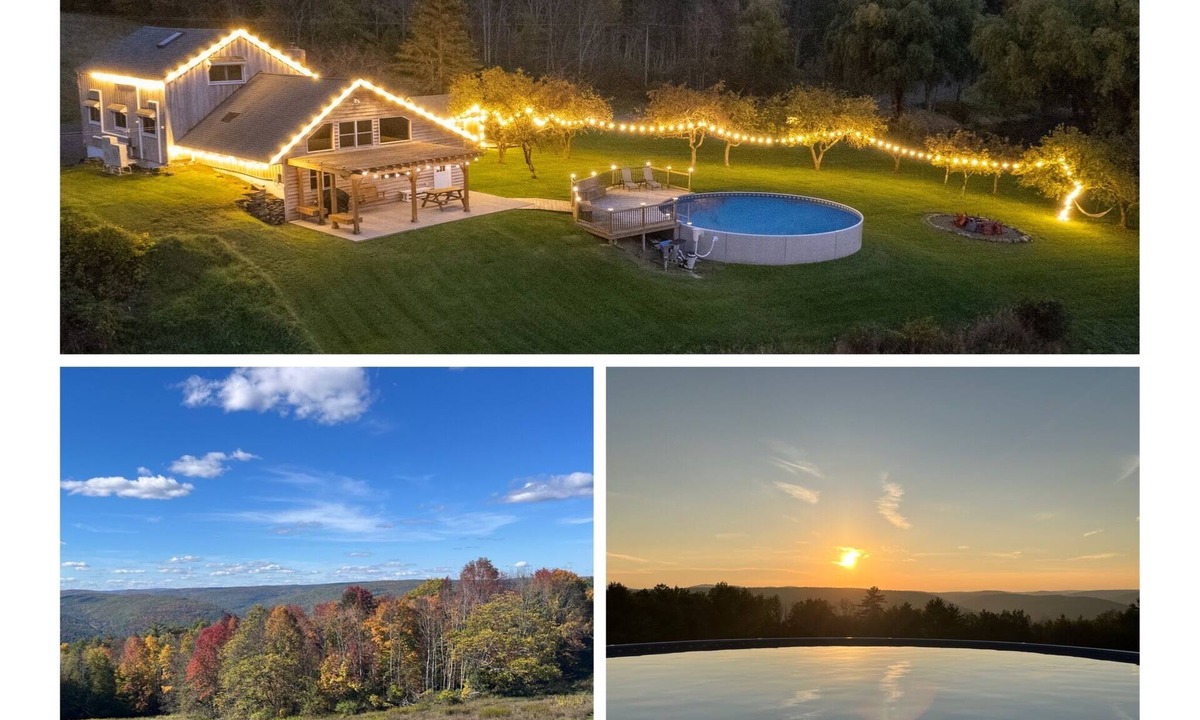 Gilboa House | 90-Acre Catskills Farmhouse Retreat with Pool/Pond/Sportscourt