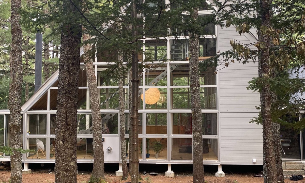 Mount Desert House | A Prism in the Wood