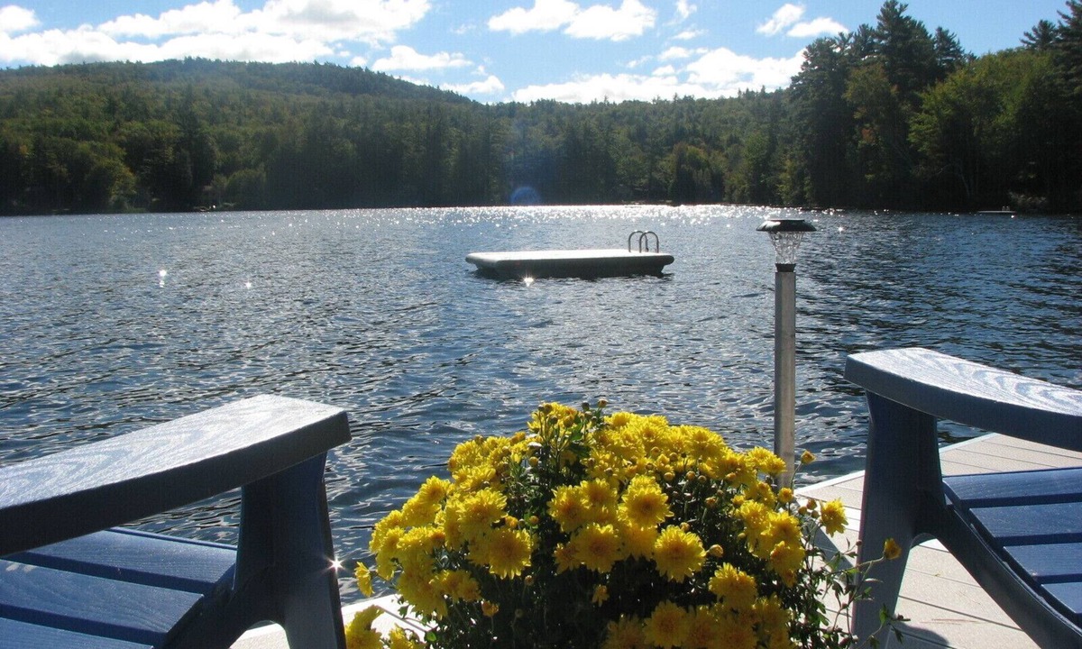 Casco Cottage | A Sweet Private Waterfront Cottage. Happy loons and hummingbirds complementary!