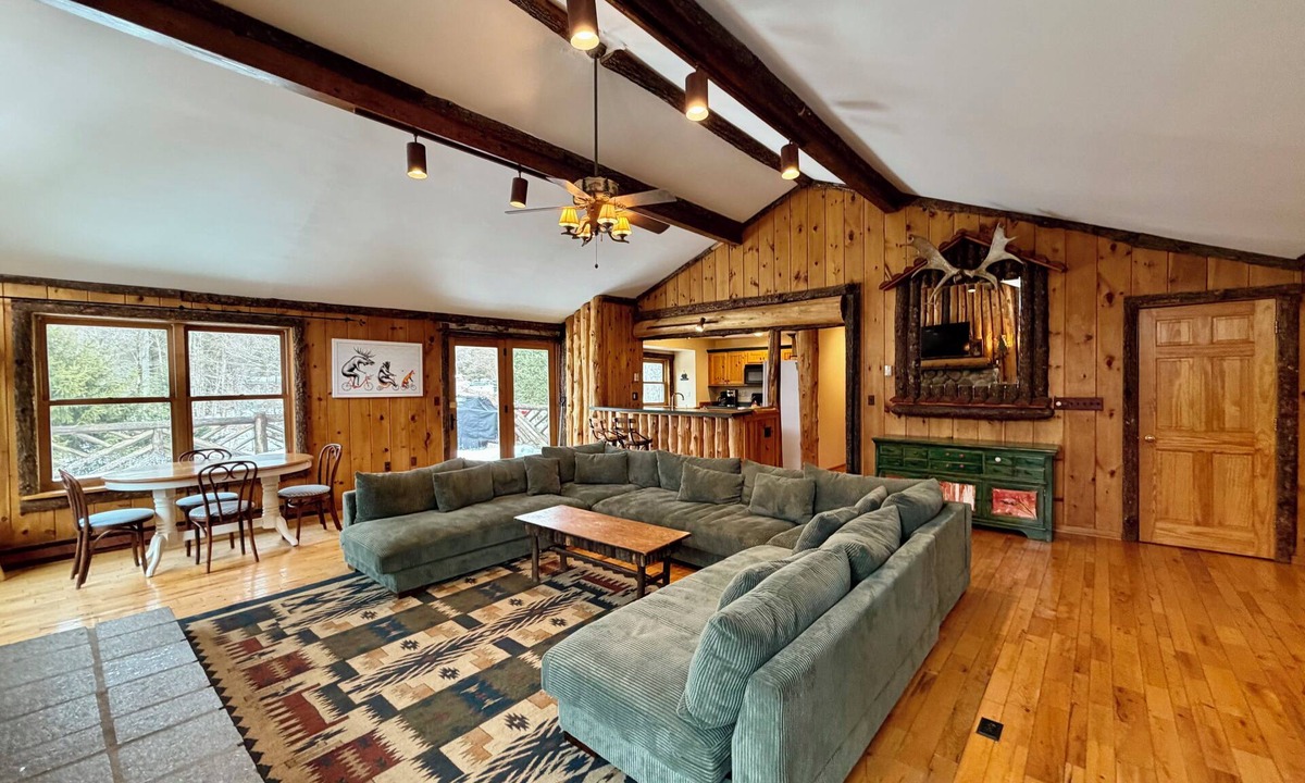 Lake Placid House | ADK Getaway with Private Beach Access, Hot Tub & Game Room, Walk to Mirror Lake