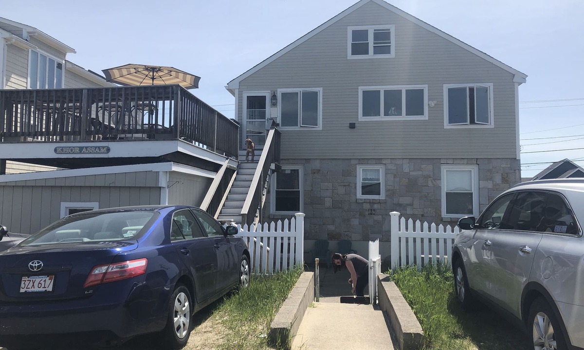 Seabrook Apartment | Bay-Harbor View w/Stunning Sunsets 1 block from beach - Sleeps 6: 2BR & 1.5 Bath