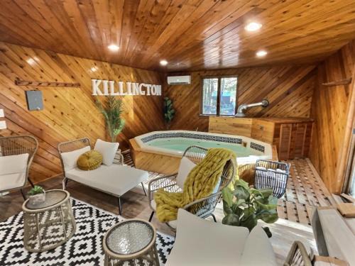 Killington Ski Chalet | BearHaus Central AC, HUGE Hot Tub, Awesome FirePit