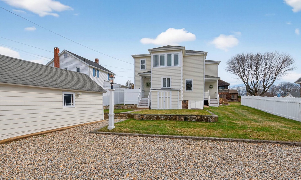 Westbrook Center House | Beautiful home with ocean views! Private beach access!