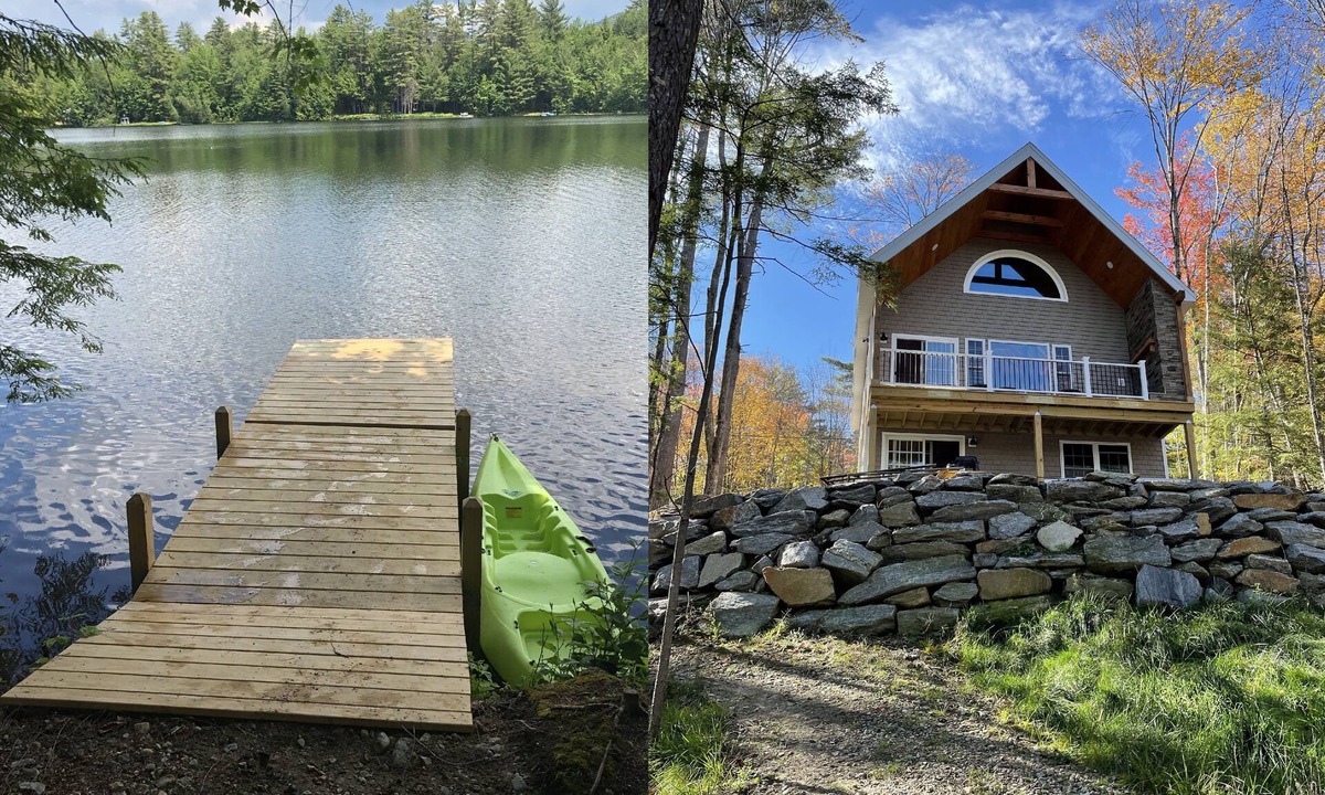 Bath Ski Chalet | Beautiful Lakeside Chalet in the White Mountains. Newly Built - 2023