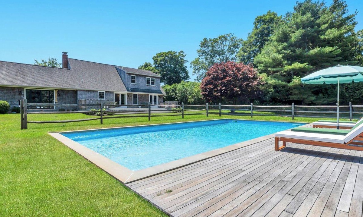 Water Mill House | Beautifully updated Water Mill retreat with a private pool, expansive.