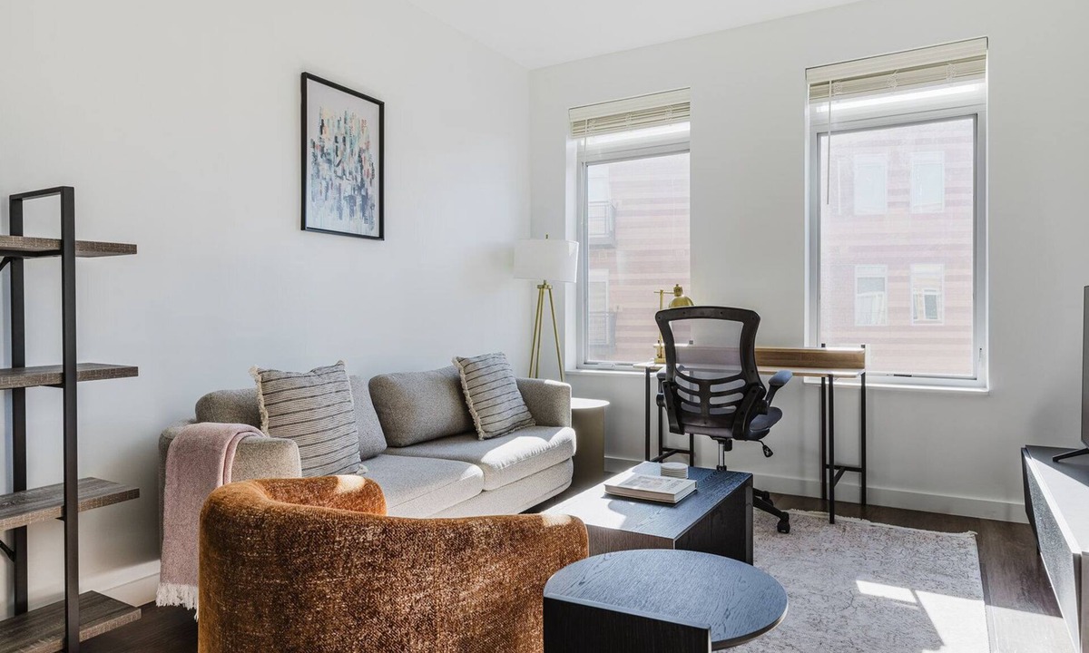 Neponset - Port Norfolk Apartment | Blueground | Dorchester, gym, BBQ & JFK Library