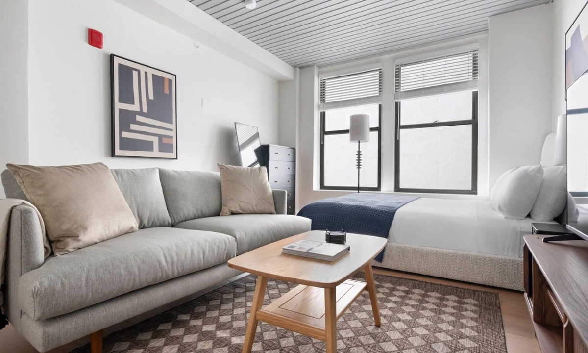 Downtown Boston Apartment | Blueground | Downtown Crossing, lounge, nr Park