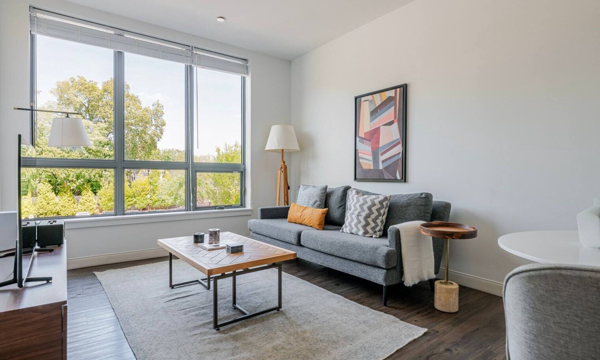 Newtonville Apartment | Blueground | Newtonville, rooftop, nr Newton Centre