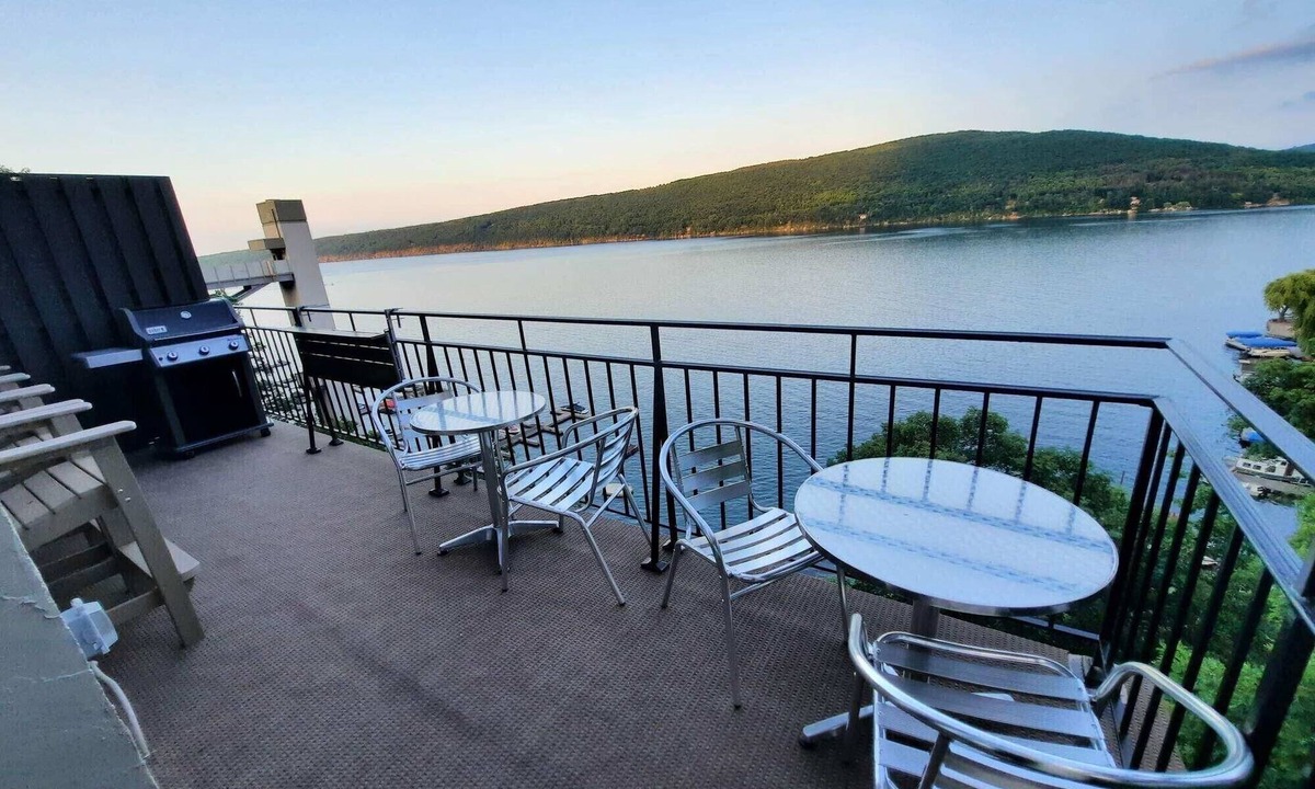 Canandaigua Condo | Brand New 2,400 SF Modern Penthouse Condo! Beautiful Sunrises and Lake View!