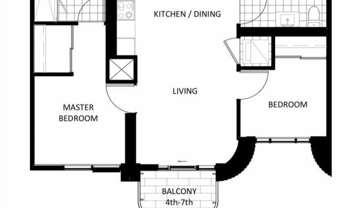 Wallace Emerson Apartment | BRAND NEW 2BR 2BA never lived in unit. World Cup Ready!