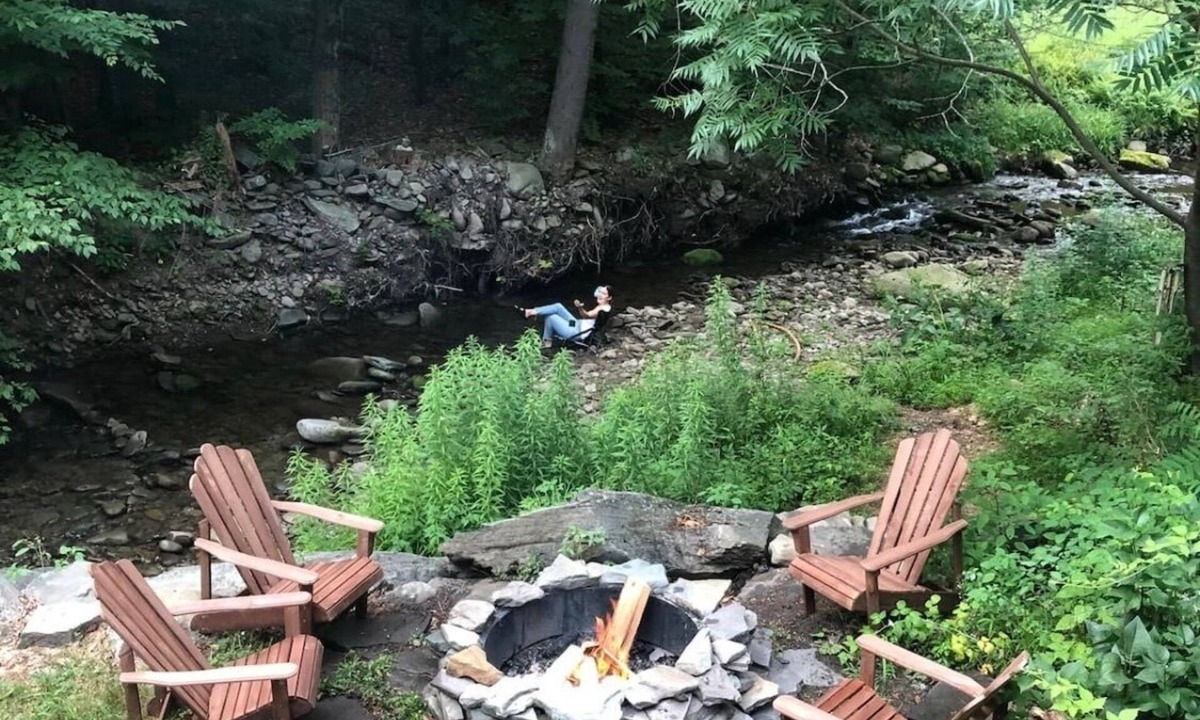 Oliverea Cabin | Catskills ChestnutCreek+NEW HOT TUB & Deck+Firepit