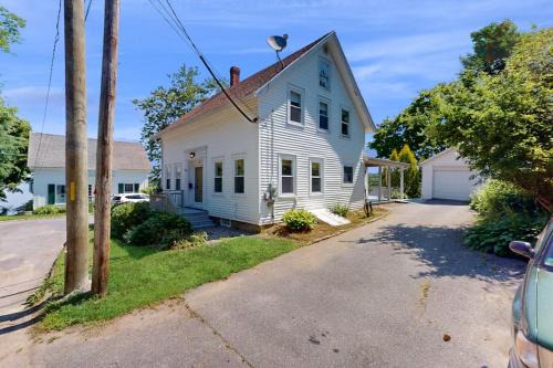 Bath House | Charming Cape-style House with Panoramic River Views and Modern Amenities