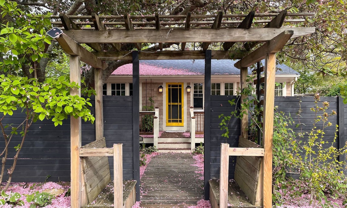 Tisbury Cottage | Charming Cottage with Garden, Screened Porch, Outdoor Shower - Walk to Downtown!