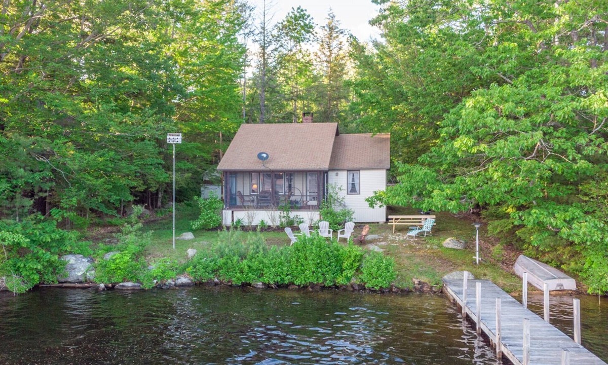 Moultonborough House | Charming Pet Friendly Lakeside Escape with Cozy Comfort and a Private Dock