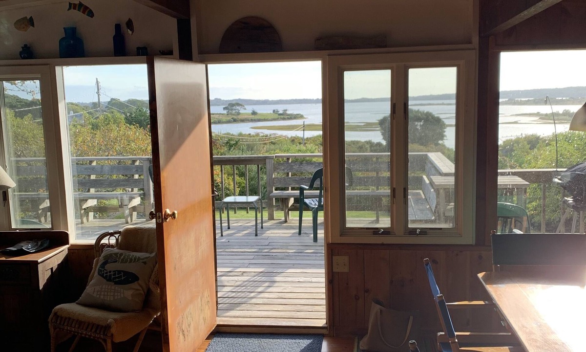 Chilmark Cottage | Classic Vineyard Summer Cottage; Private Waterfront Access; Menemsha Pond Views.
