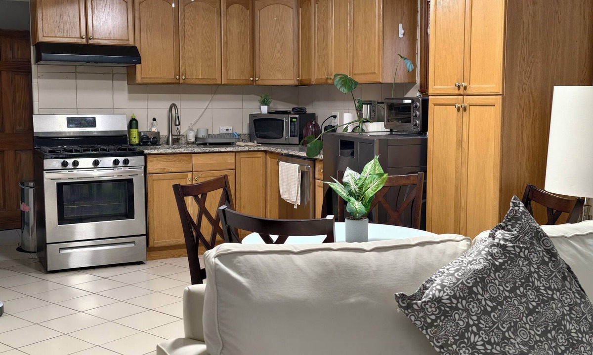 Watertown Apartment | Comfortable 2BR for Families In Quiet Neighborhood of Watertown, in unit Laundry