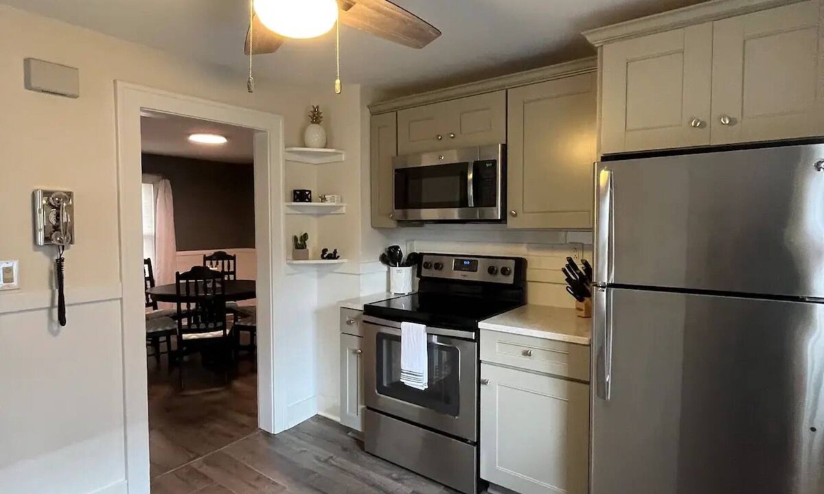 Perinton House | Cozy 2BR Fairport Village home
