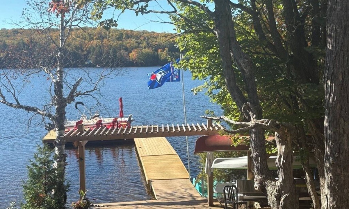 Perry House | Cozy “Book Barn” Boutique Cottage on Sought after Bay Lake with Sauna.