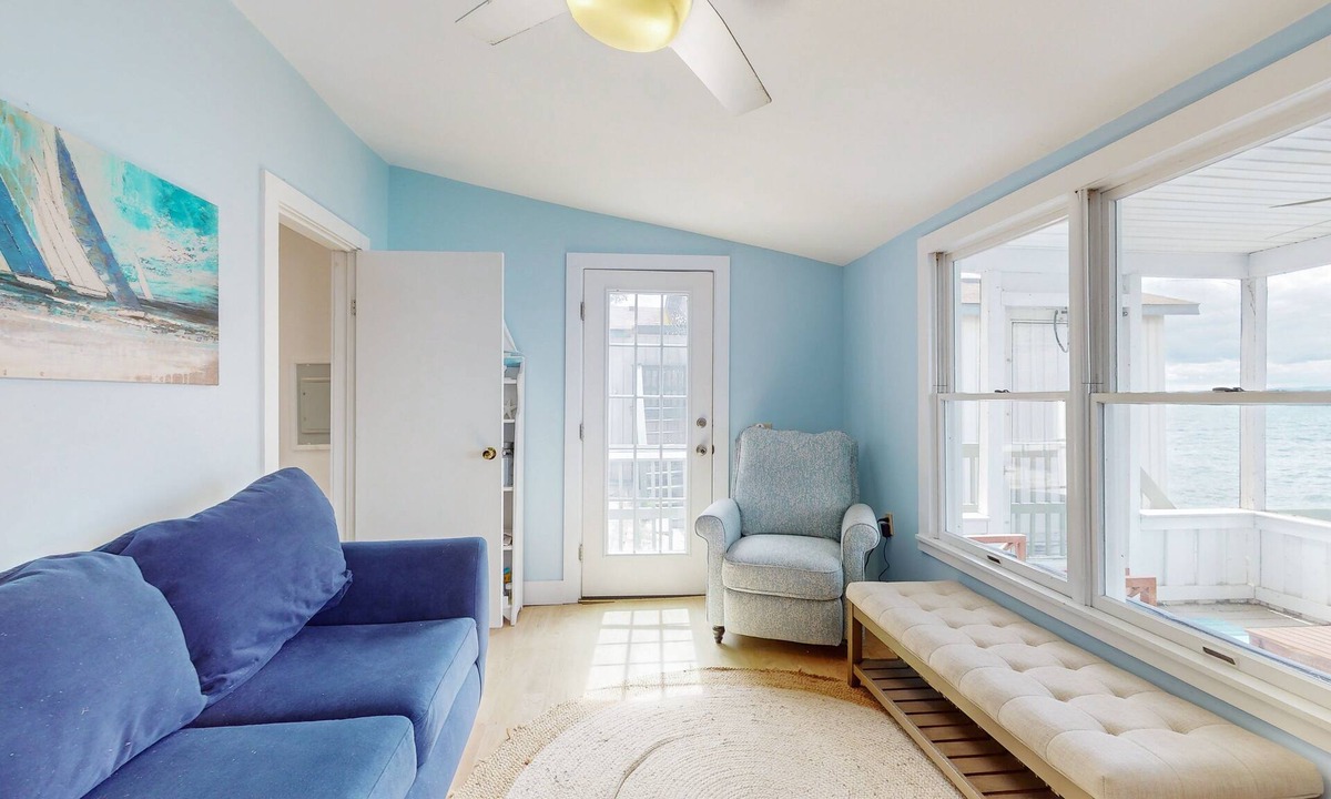 Town of Ledyard House | Cozy lakeside escape with screened porch, deck, & AC