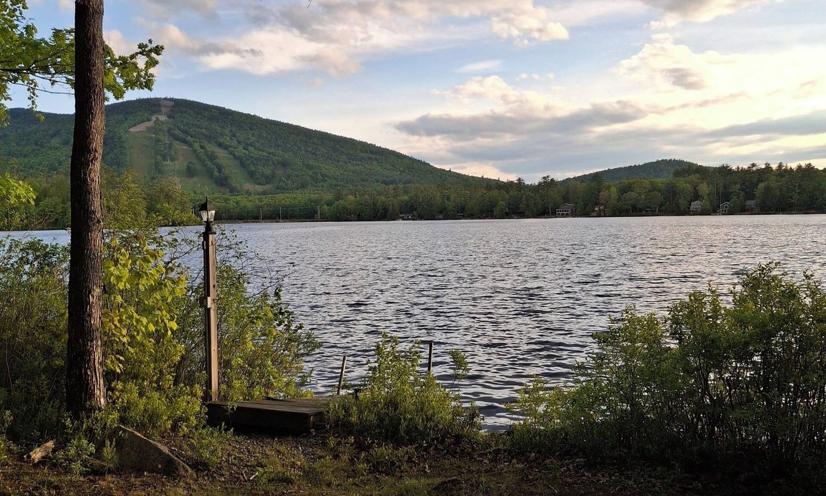 Bridgton Cabin | Cozy Moose Pond Camp. Lakefront, Fishing, Mountain views
