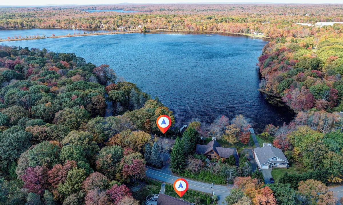 Pocono Summit Ski Chalet | Cozy Private Cottage with Lake Access at Mount Pocono