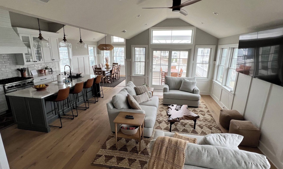 Surf City House | Cozy Surf City Beach House with Pool and Ocean Views off of Multiple Balconies