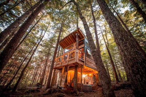 Hardwick House | Cozy Treehouse with Sauna in Hardwick, VT