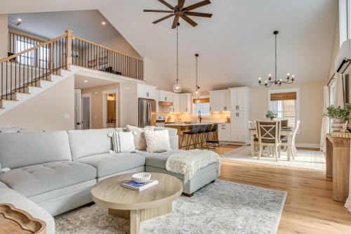 Lyman House | Dock & Game Room: New Waterfront Home in Lyman!