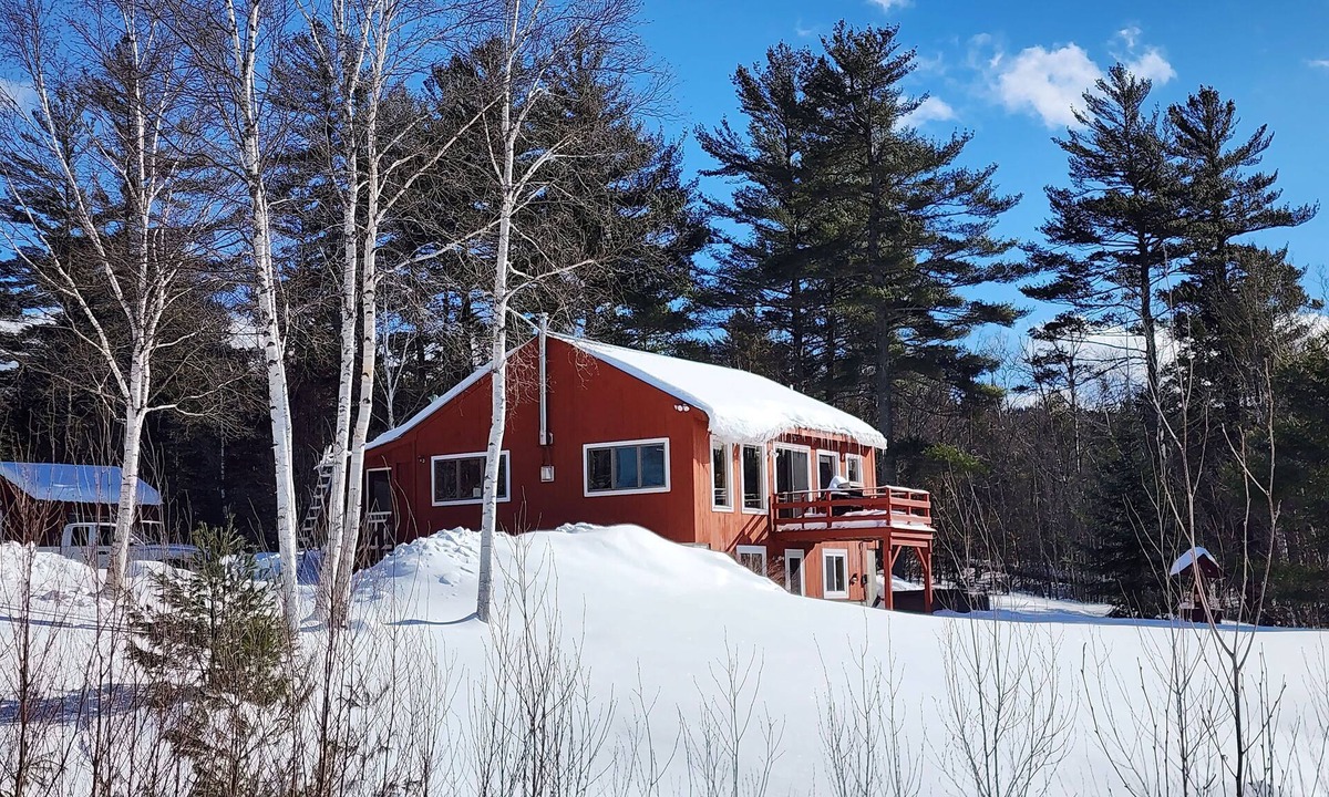 Sunday River Area Cabin | Dog Friendly Cabin w/Hot Tub & Stunning Views!