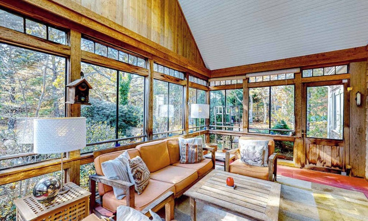 Truro House | Dog-friendly, hilltop home near the beach with hot tub, firepit & gorgeous porch