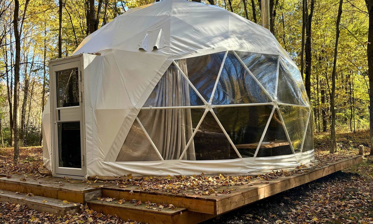 Augusta Cabin | Dome & Private Sauna - Poplar Palace - 100 acres