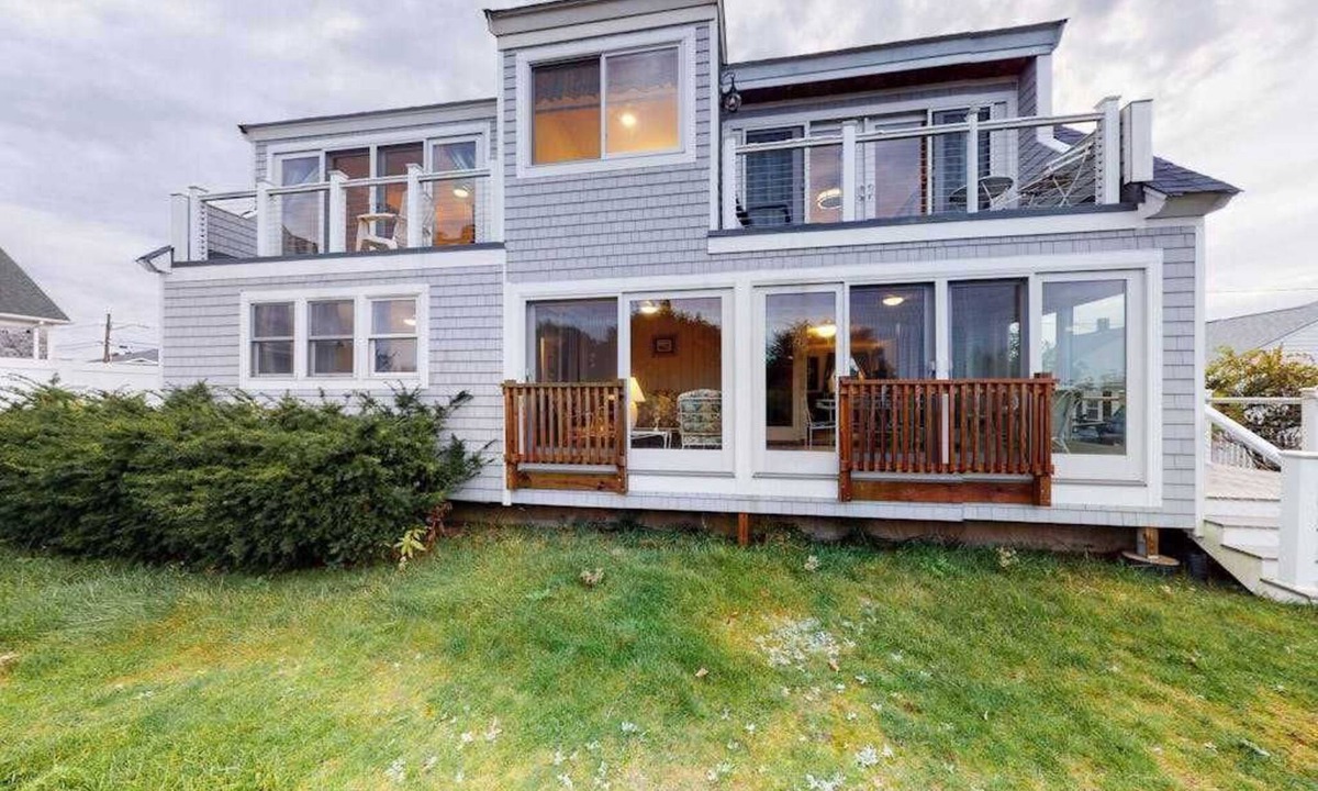 West Yarmouth House | Dream beach home on Lewis Bay with ocean views & amazing outdoor areas