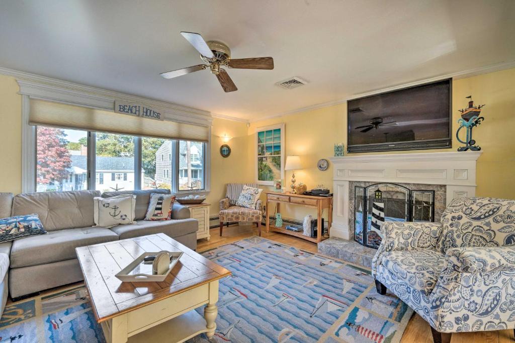 East Falmouth House | East Falmouth Family Gem w/Private Beach Access