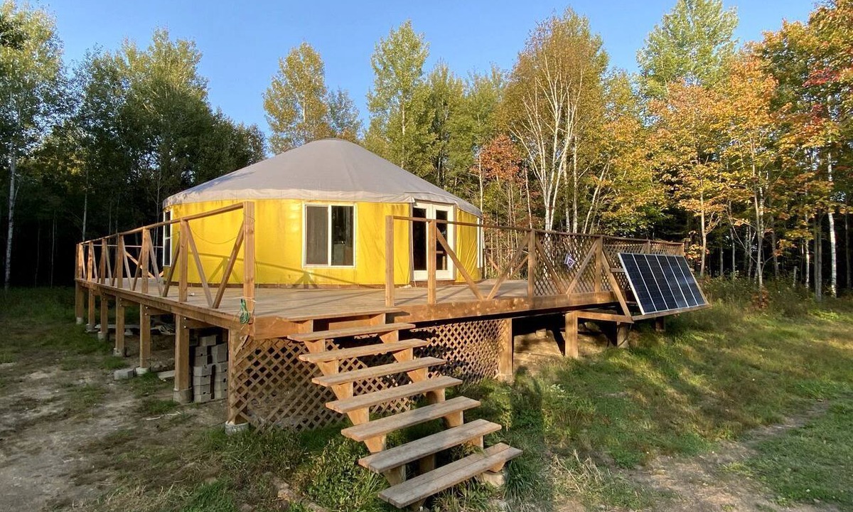 Mattawa RV Rental | Eco-Friendly Yurt Ideal for Glamping in Ontario