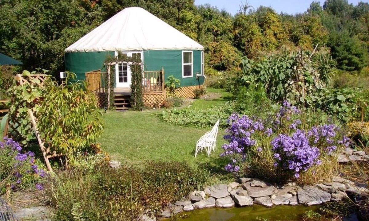 Newfield Cabin | Elegant, Eco-Friendly Yurt in Newfield, New York