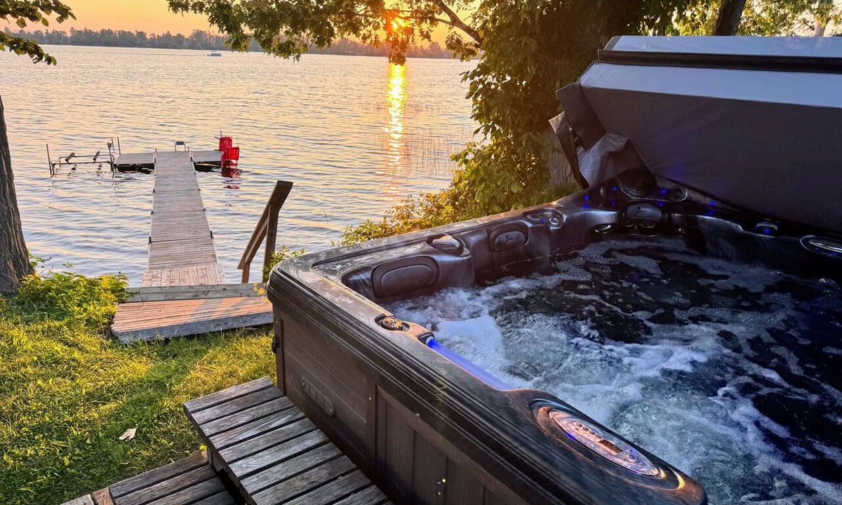 Carden Cottage | Entire lakeside cottage with 6 person hot tub