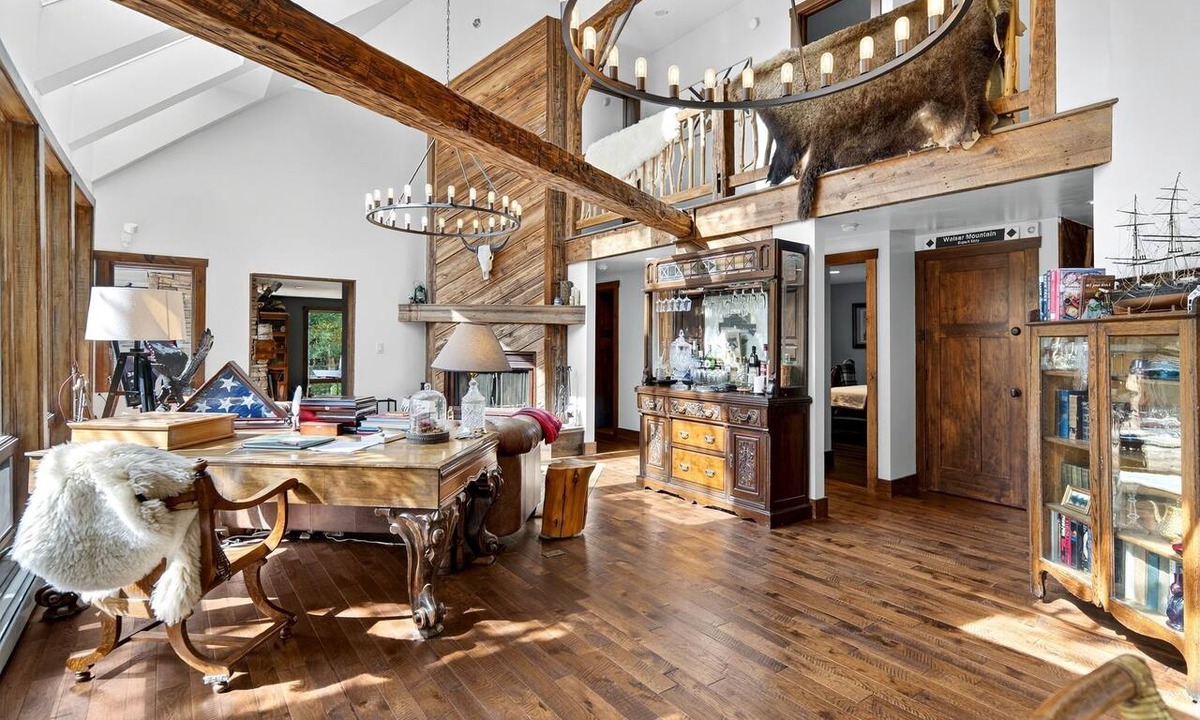 Maplecrest Ski Chalet | Escape to our secluded designer lodge with outdoor hot tub and fireplace