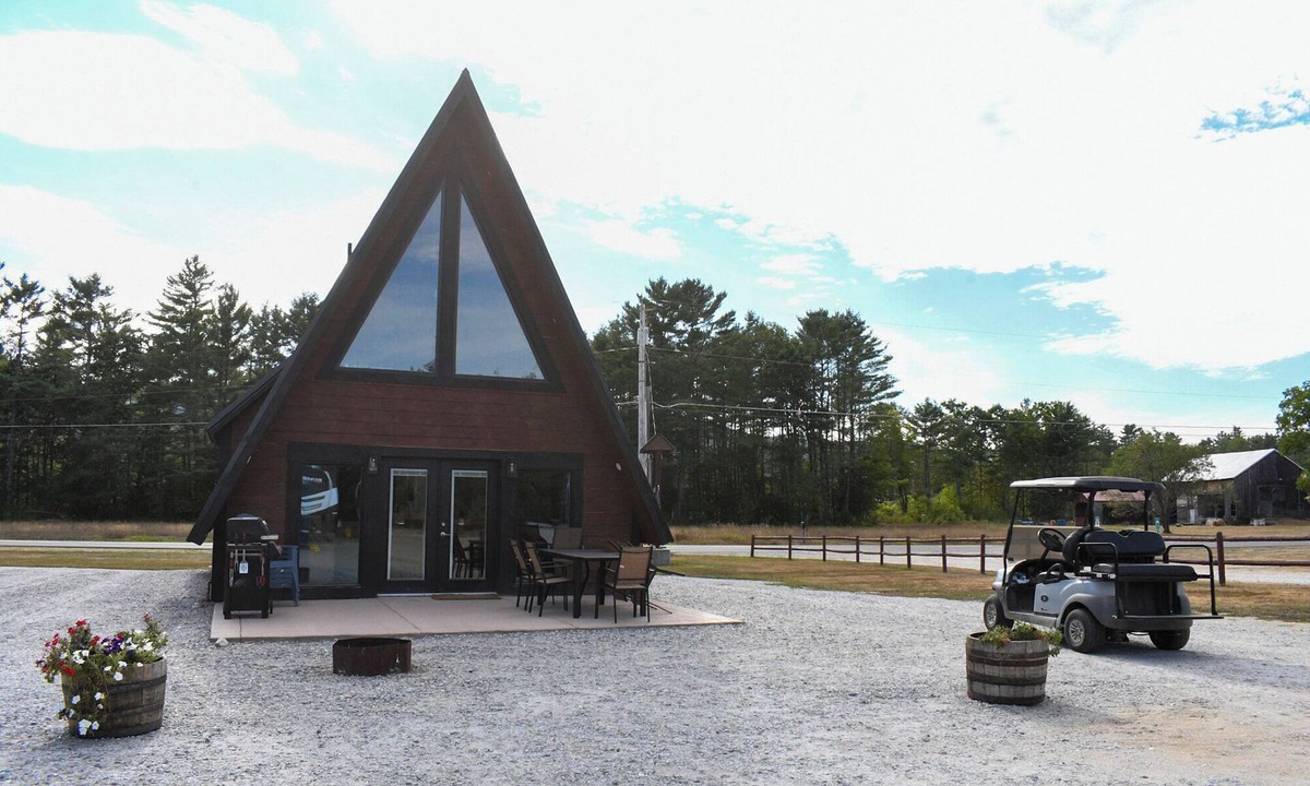 Sunday River Area Cabin | Escape to the mountains for riding or relaxation. Direct access to the snowmobile and ATV trails. Plenty of skiing in the area along with wilderness exploring.