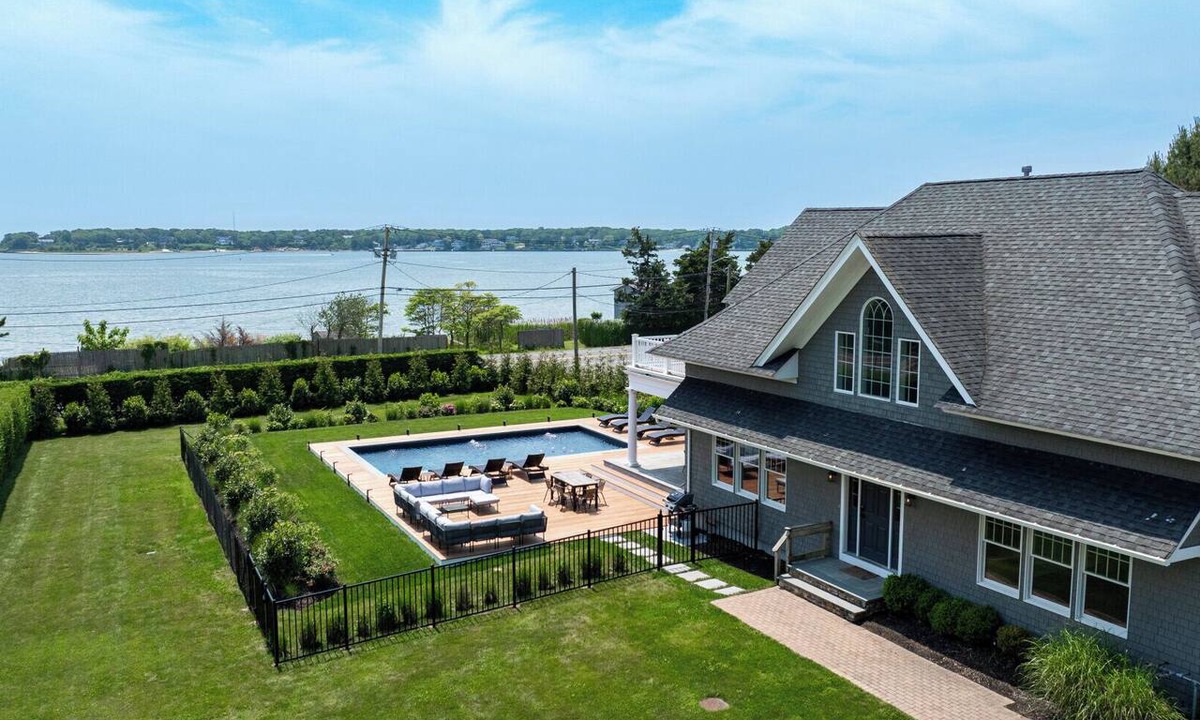 Hampton Bays Apartment | Expansive Home in Shinnecock Hills, Private Beach Access, Water Views,.