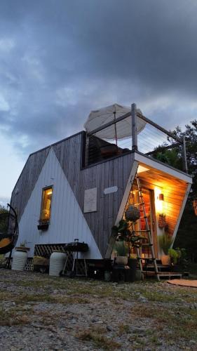 Gilmanton Apartment | Farm Stay Tiny Home, Fire Pit, Lakes Region