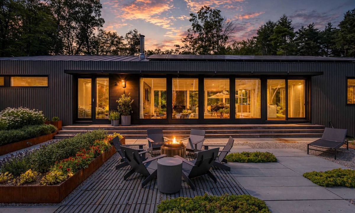 North Egremont House | Fernbrook: Contemporary Getaway w/Private Home Gym near Great Barrington