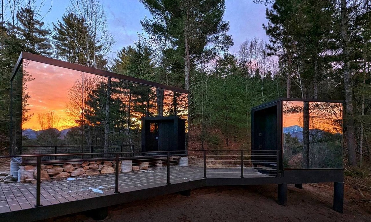 Jay Cabin | Gorgeous Scandinavian Mirror Glass Cabin in the Adirondacks for an Unforgettable Getaway in Jay, New York