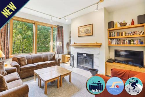 Killington House | Highridge F2 Warm and Inviting 2 Bedroom Condo with Pool, Hot Tub, and Private Sauna