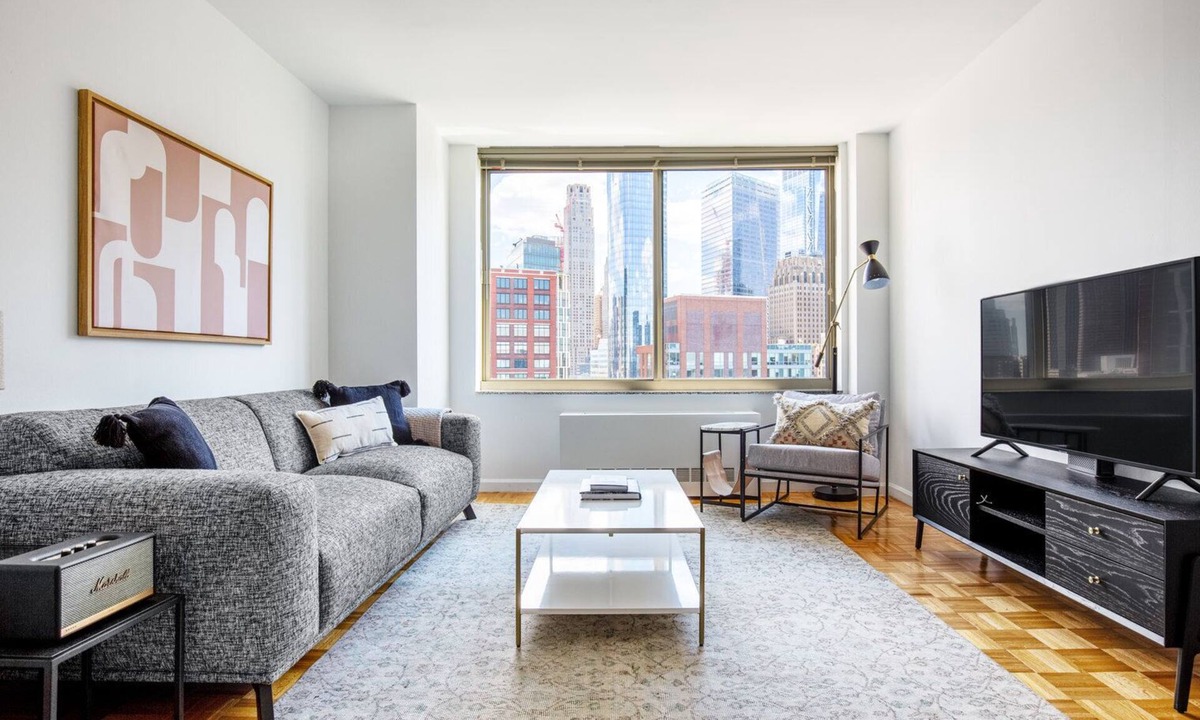 Battery Park City Apartment | Hip Tribeca 1BR w/Gym, Pool, Doorman, nr. Battery Park, by Blueground