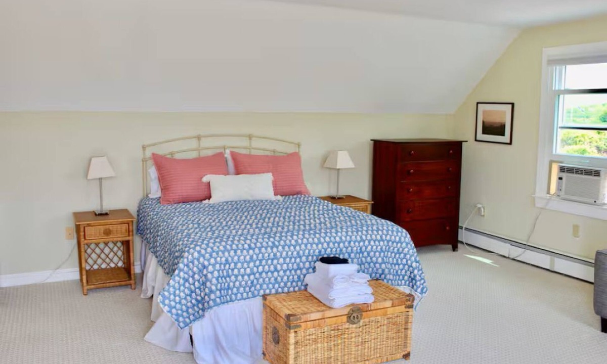 Block Island Apartment | Honeysuckle Suite with AC & Deck
