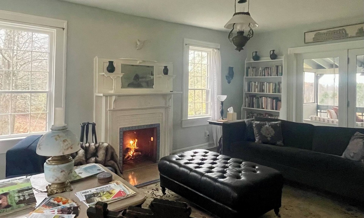 Meredith House | Idyllic Catskill Retreat-Historic 3 BR 3 Bath Farmhouse, Private Pond, AC, WiFi